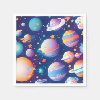 星型惑星 スタンダードカクテルナプキン