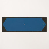 星型星座夕べ ヨガマット (正面(横))