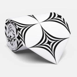 星型背景パターン ネクタイ