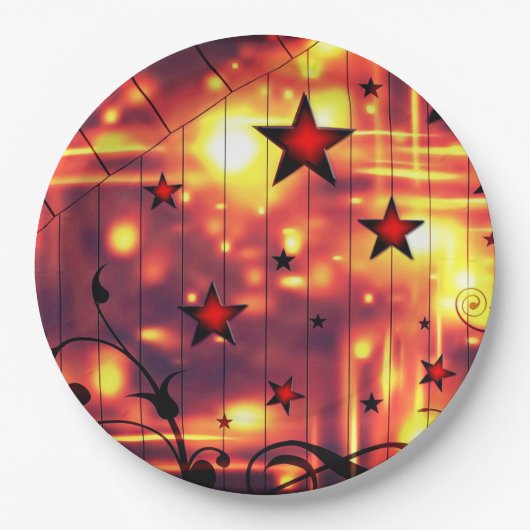 星型 ペーパープレート (正面)