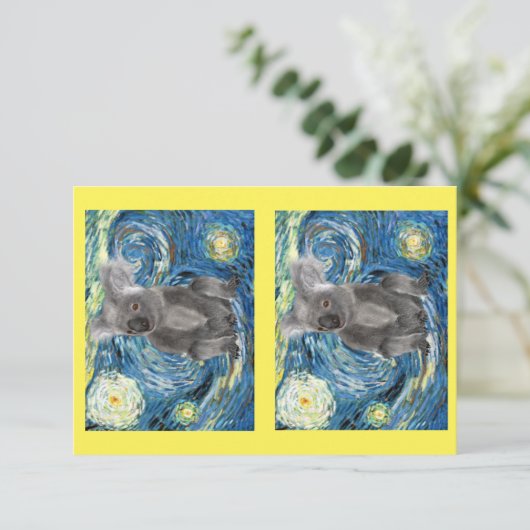 星夜のコアラ、絶滅危惧種 (スタンド正面)