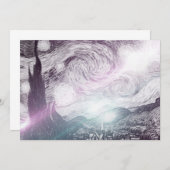 星夜の光 招待状 (正面/裏面)