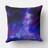 星夜 ミッドナイトブルー 銀河 クッション (裏面)
