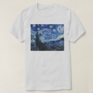 星夜TシャツをベースにしたPurry Nightシャツ Tシャツ