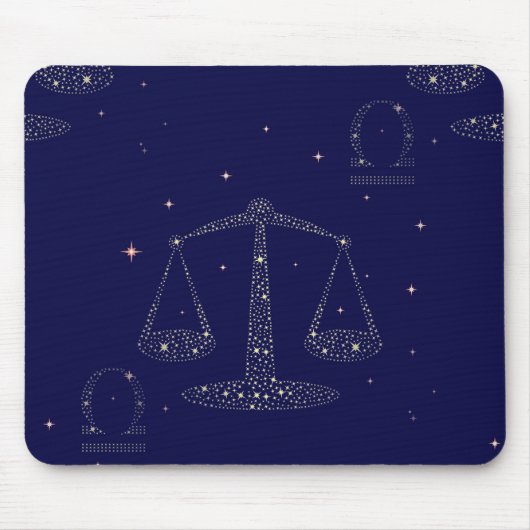 星天秤座 マウスパッド (正面)