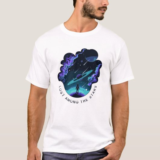 星失ったの間で Tシャツ (正面)