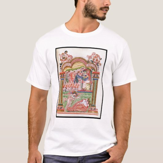 星学者の夢そして崇敬 Tシャツ (正面)