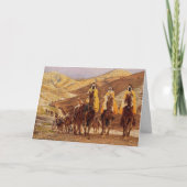 星学者の宗教クリスマスカード|の旅行 シーズンカード (正面)