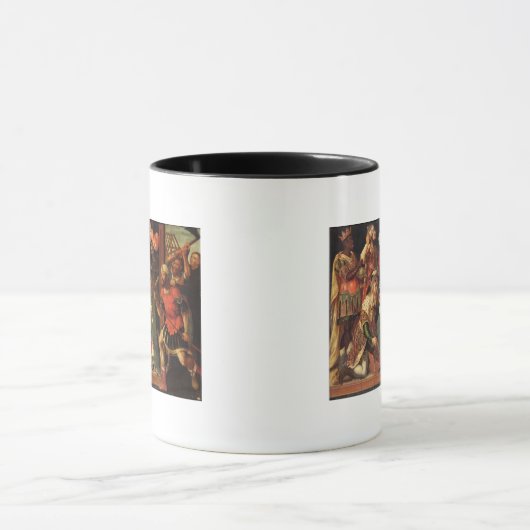 星学者の崇敬のイメージ マグカップ (中央)