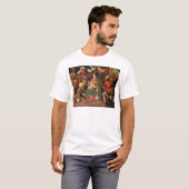 星学者の崇敬のイメージ Tシャツ (正面フル)