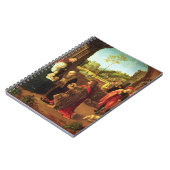 星学者の崇敬 ノートブック (左側)