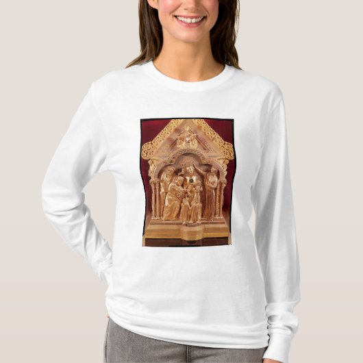 星学者の崇敬、切り妻の端 Tシャツ (正面)