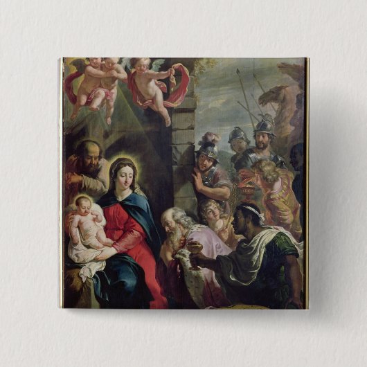 星学者の崇敬 缶バッジ (正面)