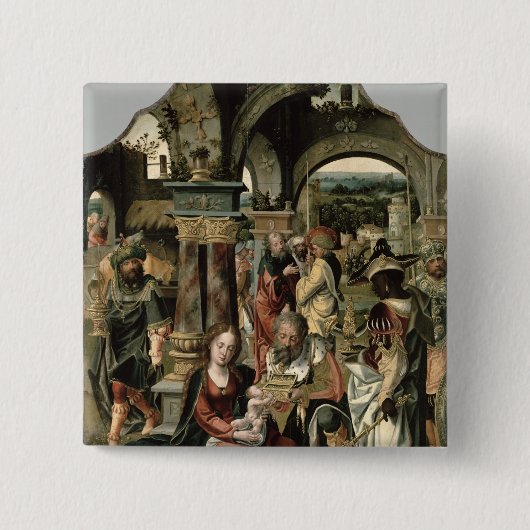 星学者の崇敬 缶バッジ (正面)