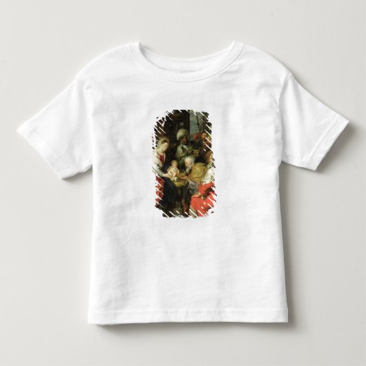 星学者の崇敬、1626-29年 トドラーTシャツ (正面)
