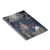 星学者の崇敬、1629年(キャンバスの油) ノートブック (右側)