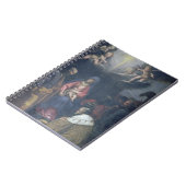 星学者の崇敬、1629年(キャンバスの油) ノートブック (左側)