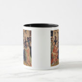 星学者の祭壇の背後の飾りの崇敬 マグカップ (中央)