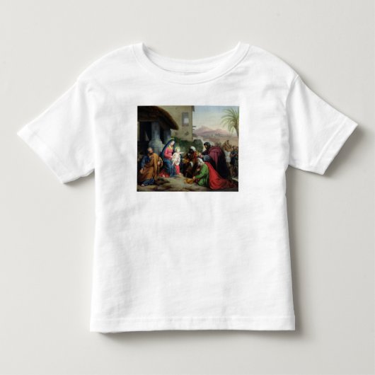 星学者、c.1833-36の崇敬 トドラーTシャツ (正面)