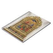 星学者(teの告知そして崇敬 ノートブック (左側)