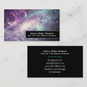 *~*星宇宙星雲銀河系宇宙 名刺 (正面/裏面)