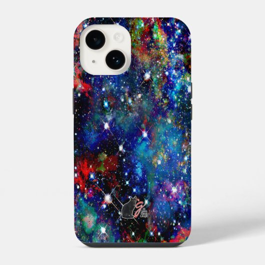 星屑の星空 スマートフォンケース iPhoneケース (裏面)