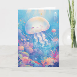 星屑の海に浮かぶクラゲ カード