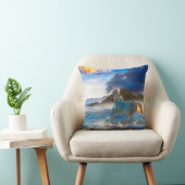 星島のアラビア馬#2 クッション (椅子)