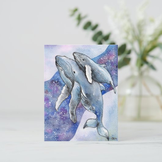 星川のクジラ ポストカード (スタンド正面)