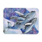 星川のクジラ マグネット (横)