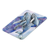 星川のクジラ マグネット (左側)