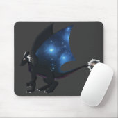 星座のドラゴンのマウスパッド マウスパッド (マウス)