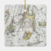 星座のプレートVIIIの地図 セラミックオーナメント (裏面)
