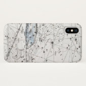 星座のプレートXXIIの地図 Case-Mate iPhoneケース (裏面(横))