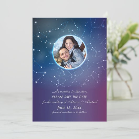 星座の写真発表 招待状 (スタンド正面)