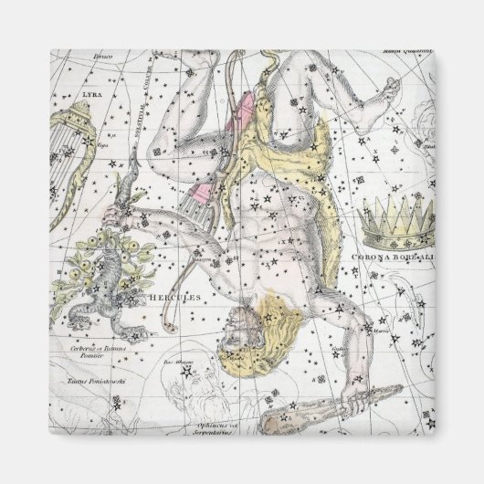 星座の地図プレート8 マグネット (正面)