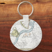 星座の地図プレートATVI キーホルダー (正面)
