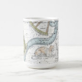 星座の地図プレートATVI コーヒーマグカップ (中央)
