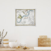 星座の地図プレートATVI ポスター (キッチン)