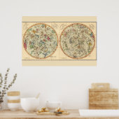 星座の天地図 ポスター (キッチン)