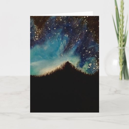 星座の挨拶状 カード (正面)