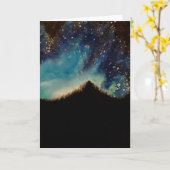 星座の挨拶状 カード (黄色い花)