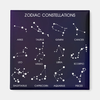星座の星図 マグネット
