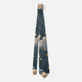 星座の星柄 (5) ネクタイ (裏面)