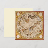 星座の星 南天の空 ヴィンテージ天文学 (正面/裏面)