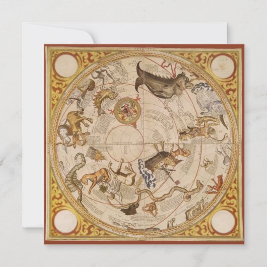 星座の星 南天の空 ヴィンテージ天文学 (正面)