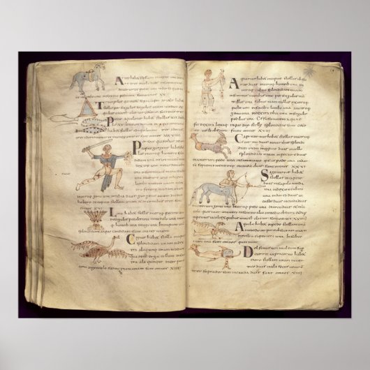 星座を横切る月の道 ポスター (正面)