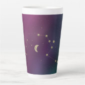 星座グラデーションギャラクシー カフェラテマグ (正面)