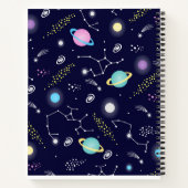 星座パターン ノートブック (裏面)