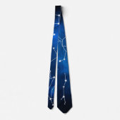 星座マップ 天文学 愛好家 ネクタイ (裏面)